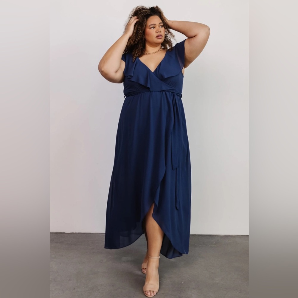 Katya Ruffle Maxi Dress